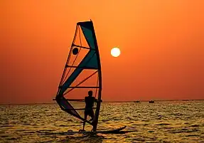 Water sports at Kavaratti Island