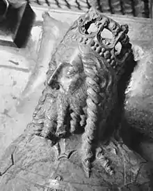 Sarcophagus effigy at Wawel Cathedral, Kraków