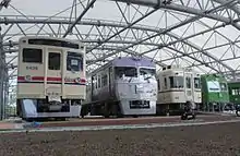 Car 3719 preserved at Keio Rail-Land, August 2013