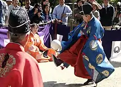 Kemari Matsuri at the shrine