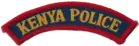 The Kenya Police patch.