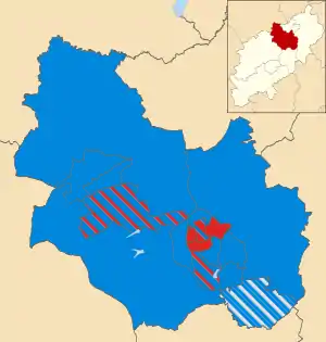 2011 results map