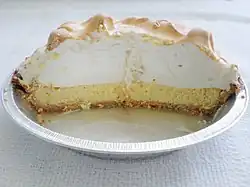 Key lime pie is from Key West, Florida.