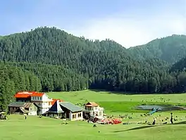 View of Khajjiar lake