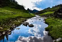 A stream in Khaptad