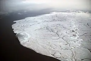 Bolshoy Lyakhovsky Island, view of the Kigilyakh Peninsula