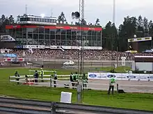 Killeri harness racing track during Rally Finland