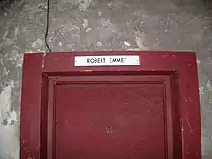 Robert Emmet's cell door.