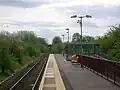 Kilmaurs railway station looking towards Kilmarnock.