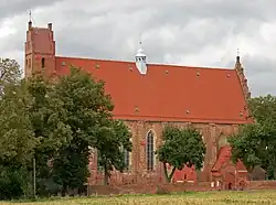 Gothic Church of the Annunciation in Żarnowiec