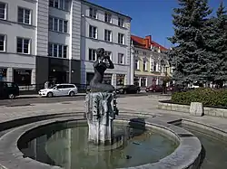 Rynek (Market Square) in Koźle