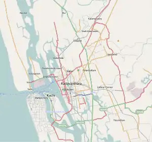 Ernakulam South is located in Kochi