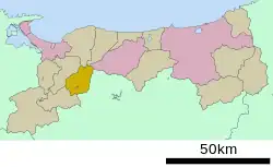 Location of Kōfu