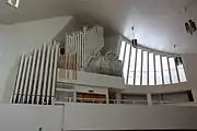 The church organ