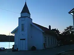 View of the village church