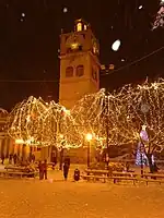 The clock tower of Kozani; a landmark of the city.