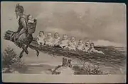 Krampus takes the children