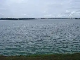 Kranji Reservoir from shore