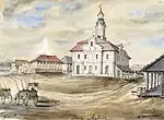 Krāslava Town Hall in 1875-1876