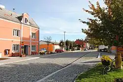 Main street and the post