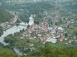 Aerial view of Kulen Vakuf