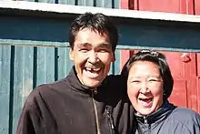 Image 24Tunumiit Inuit couple from Kulusuk, Greenland (from Indigenous peoples of the Americas)