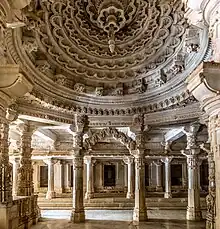 Interior of the Mahavira Temple