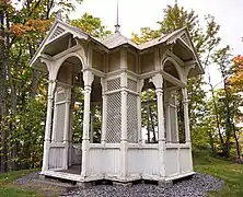 A small gazebo in Väinölänniemi, Kuopio, Finland