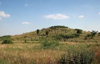 Kurgan mount near Novi Kneževac, 3000 BCE