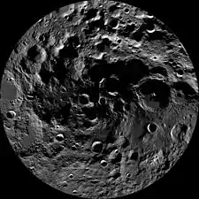 Lunar south pole