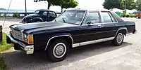 Ford LTD Crown Victoria four-door sedan