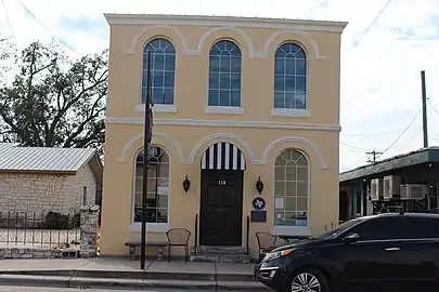 1856–9 Grassmeyer Building facade, northeast elevation (2016b)