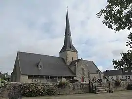 The church of the Trinity, in Calan