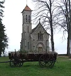 The church in La Boulaye