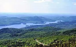 Northern portion of Lake Tremblant