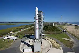 Minotaur V on pad (LADEE), 2013