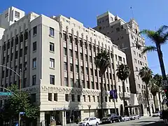 The Lafayette Condominiums complex, originally the Lafayette Hotel and Campbell Apartments buildings