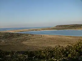 Lagoon and beach