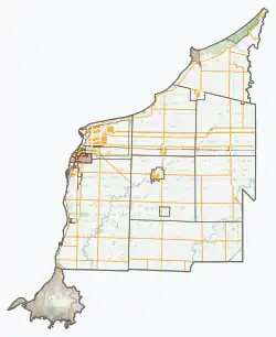 Lambton Shores is located in Lambton County