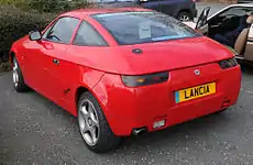 Lancia Hyena, rear view