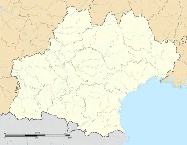 Lavernhe is located in Occitanie