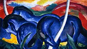 Die Grossen Blauen Pferde (The Large Blue Horses)