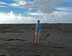 Lava fields on Savai'i, 2009