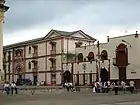 Street in León, next to the Cathedral