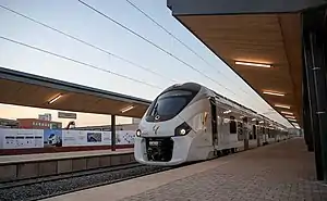 The TER in Dakar station