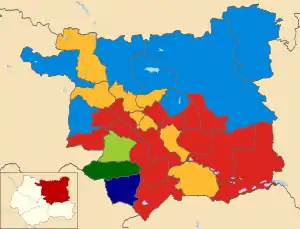 2006 results map