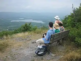 Summit of Lenox Mountain