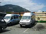 Buses to Leskovdol at the Svoge bus station