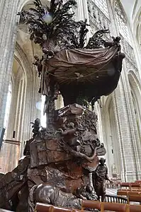 Baroque pulpit