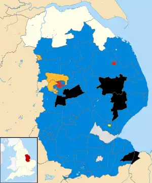 2009 results map